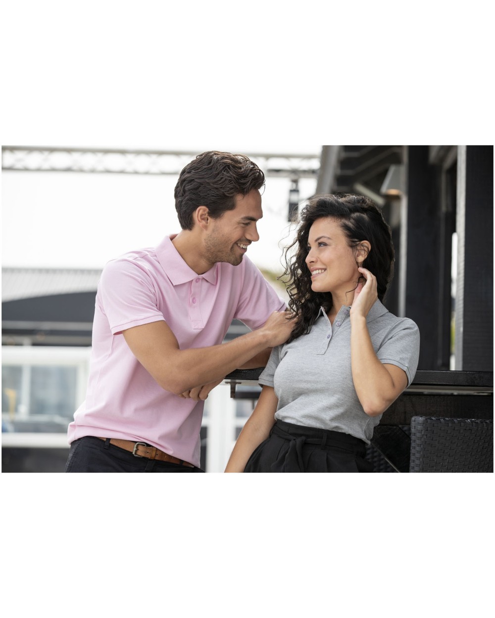 Polo's ELEVATE Calgary damespolo met korte mouwen voor bedrukking &amp; borduring