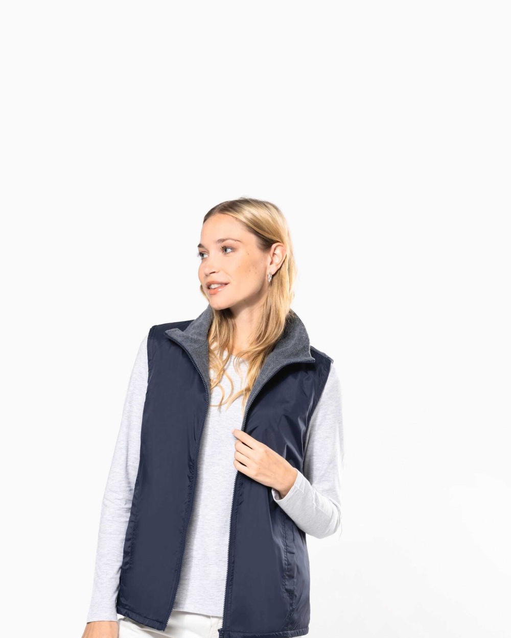 Vestes personnalisable KARIBAN Bodywarmer doublé polaire unisexe