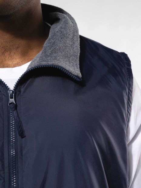 Vestes à personnaliser KARIBAN Bodywarmer doublé polaire unisexe 