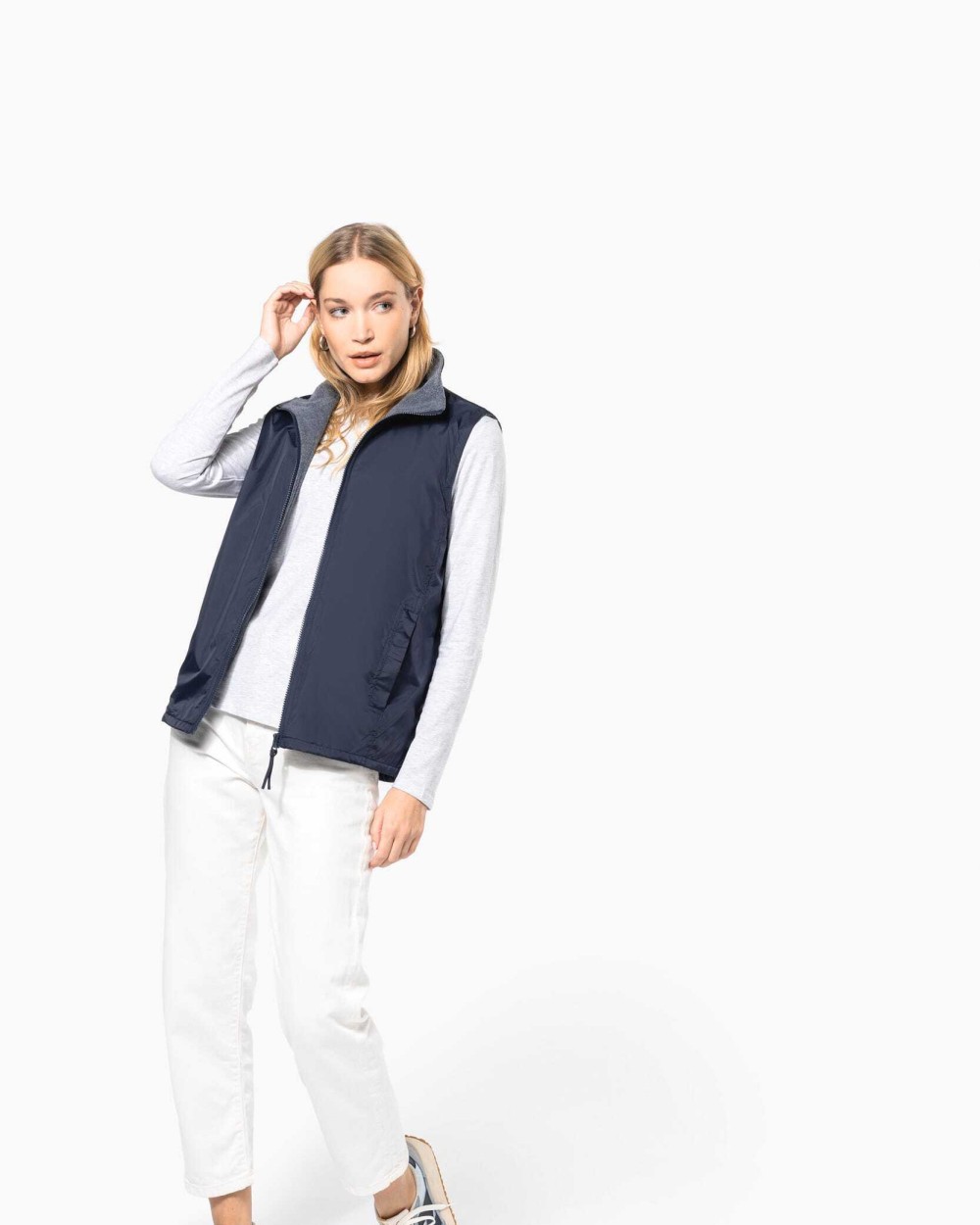 Vestes personnalisable KARIBAN Bodywarmer doublé polaire unisexe