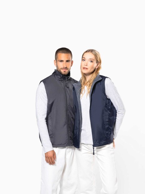 Vestes à personnaliser KARIBAN Bodywarmer doublé polaire unisexe 