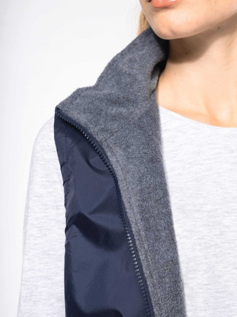 Vestes à personnaliser KARIBAN Bodywarmer doublé polaire unisexe 