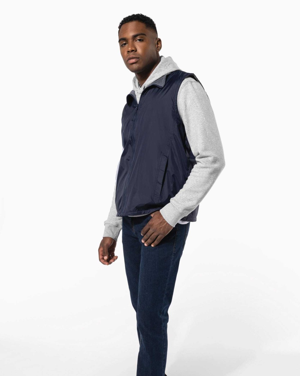 KARIBAN Unisex-Bodywarmer mit Fleecefutter Jacken personalisierbar