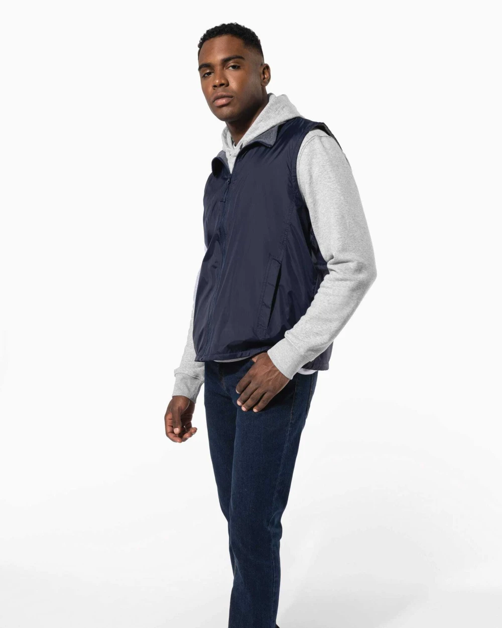 KARIBAN Unisex-Bodywarmer mit Fleecefutter Jacken personalisierbar
