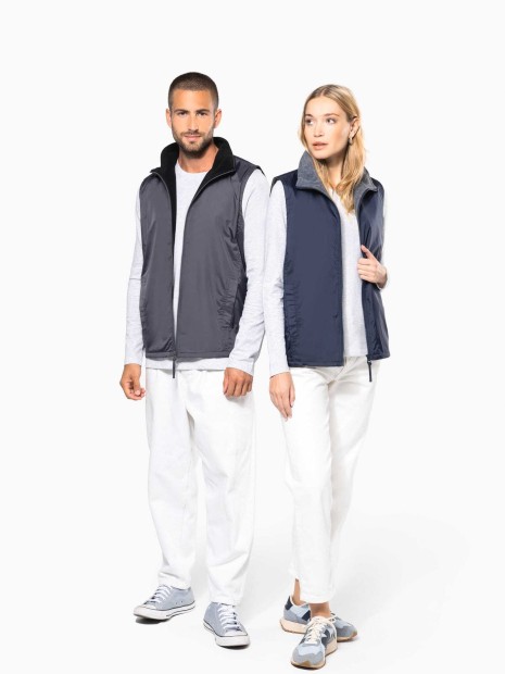 Vestes à personnaliser KARIBAN Bodywarmer doublé polaire unisexe 