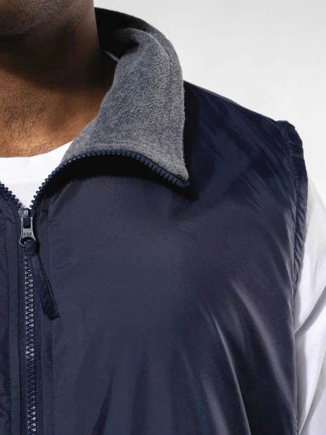 Vestes à personnaliser KARIBAN Bodywarmer doublé polaire unisexe 