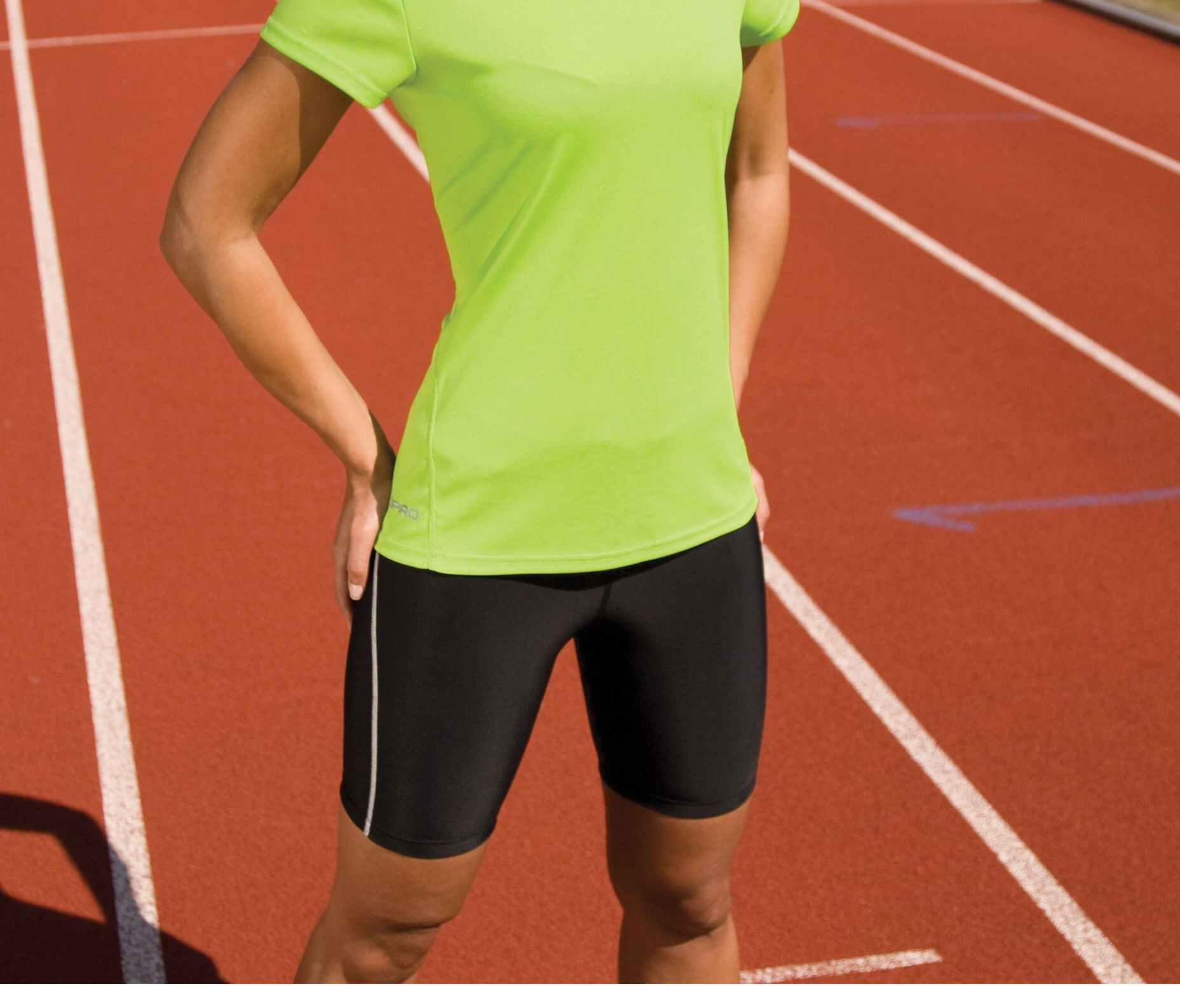 Bermuda's & Shorts SPIRO WOMENS BODYFIT BASE LAYER SHORTS voor bedrukking &amp; borduring