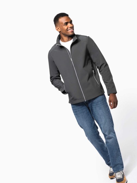Softshells à personnaliser KARIBAN Veste Softshell 2 couches homme 