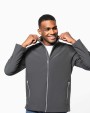 Softshells personnalisable KARIBAN Veste Softshell 2 couches homme