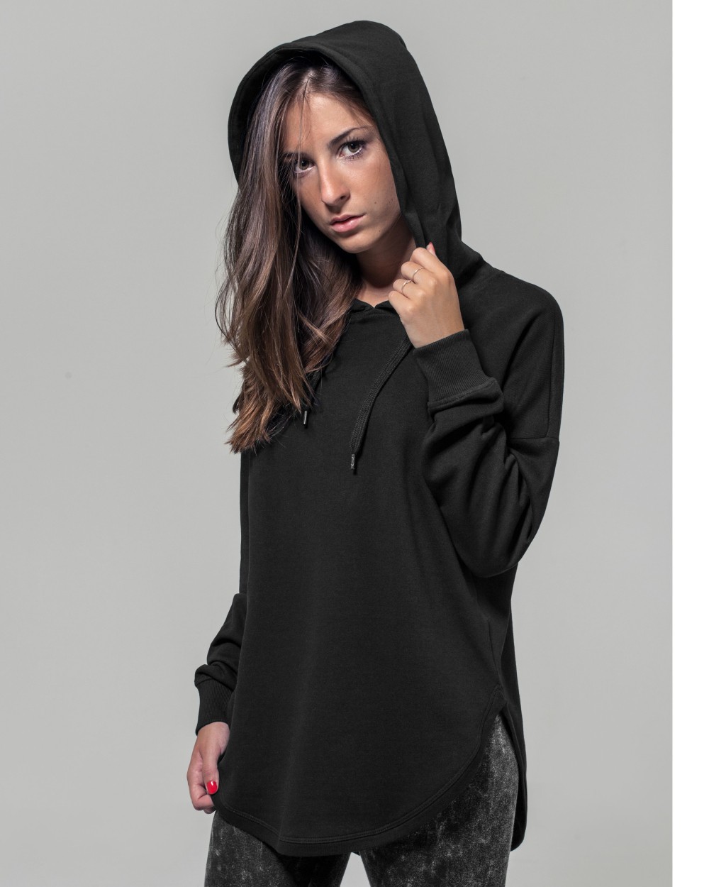 Sweaters & hoodies BUILD YOUR BRAND LADIES OVERSIZED HOODY voor bedrukking &amp; borduring
