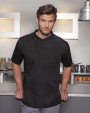KARLOWSKY SHORT SLEEVE THROW-OVER CHEF SHIRT BASIC Jacken personalisierbar