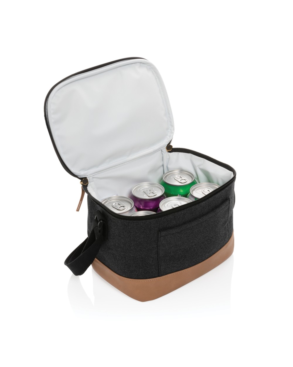 Tassen & Zakken 4DO Impact AWARE™ 16 oz. rcanvas koeltas voor zes blikjes voor bedrukking &amp; borduring