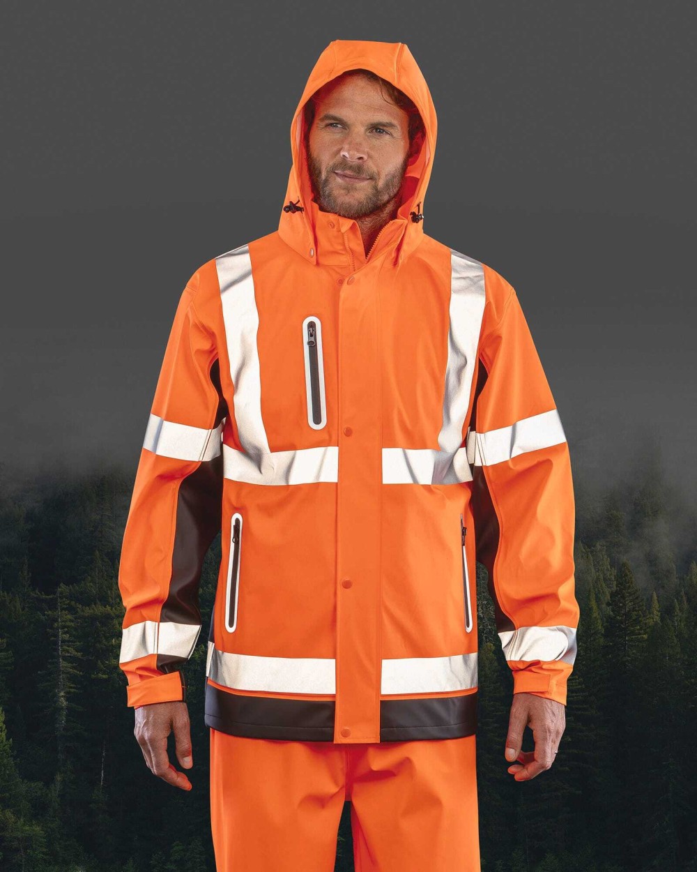 Vestes personnalisable RESULT Veste Prism PU Safe & Dry