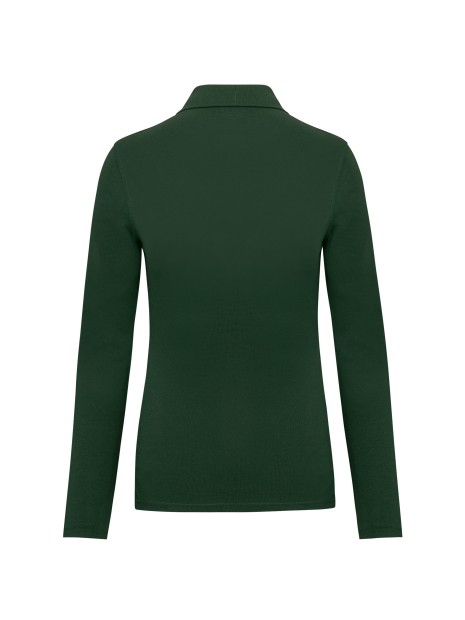 WK. DESIGNED TO WORK Polo manches longues femme /api/colors/04ff5422-733a-4283-80b4-be8cd0eba314 personnalisable