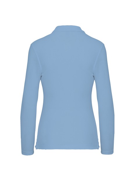 WK. DESIGNED TO WORK Polo manches longues femme /api/colors/549fa598-8d61-4fa2-82ad-90f4d2ec39ab personnalisable