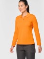 Polos à personnaliser WK. DESIGNED TO WORK Polo manches longues femme 
