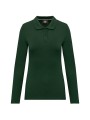 WK. DESIGNED TO WORK Polo manches longues femme /api/colors/04ff5422-733a-4283-80b4-be8cd0eba314 personnalisable