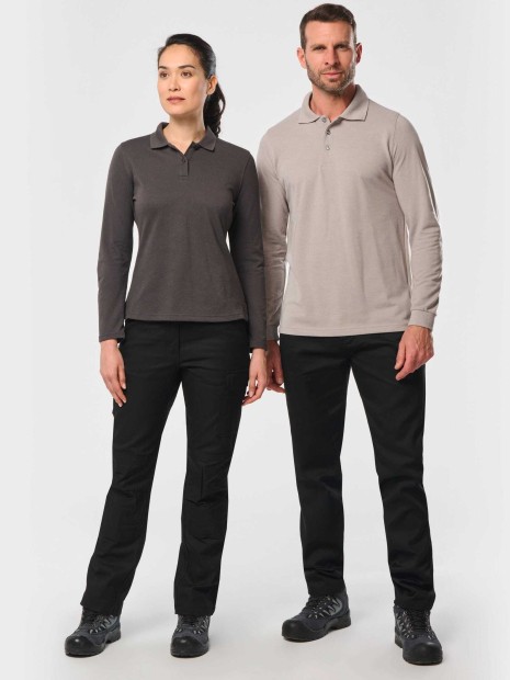 Polos à personnaliser WK. DESIGNED TO WORK Polo manches longues femme 