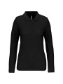WK. DESIGNED TO WORK Polo manches longues femme /api/colors/b9fdad4a-5e94-45cb-8c03-c08b349b28c3 personnalisable