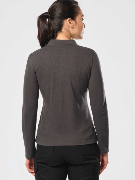 Polos à personnaliser WK. DESIGNED TO WORK Polo manches longues femme 