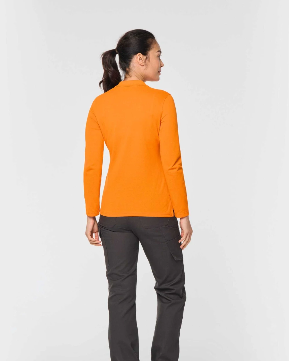 Polos personnalisable WK. DESIGNED TO WORK Polo manches longues femme
