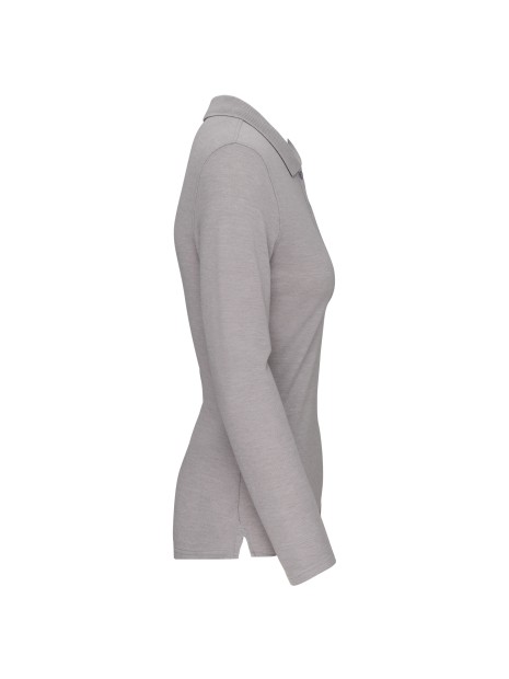 WK. DESIGNED TO WORK Polo manches longues femme /api/colors/a37ac46b-201c-43db-9085-8f3a99c04b1c personnalisable