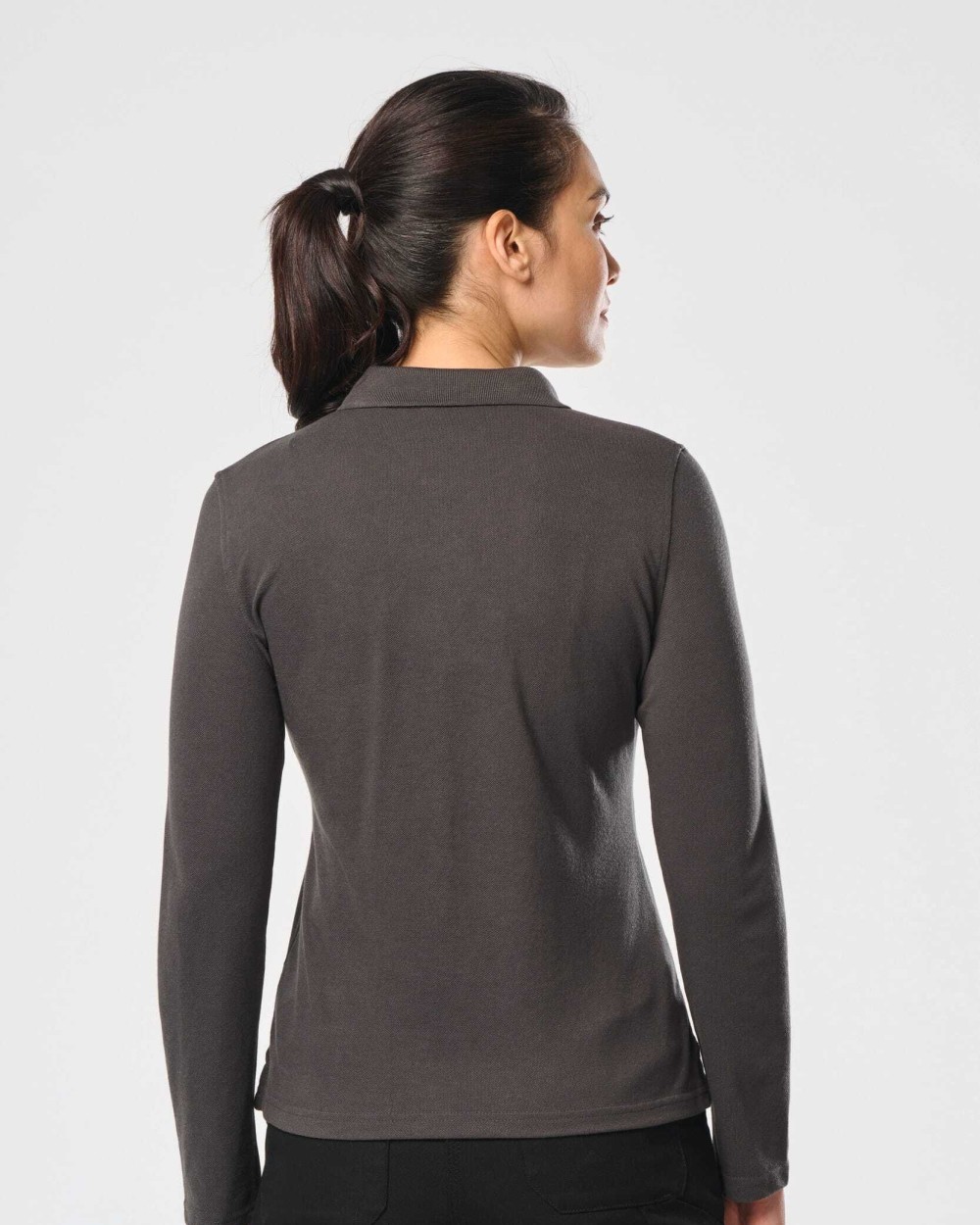 WK. DESIGNED TO WORK Langarm-Polohemd für Damen Poloshirts personalisierbar