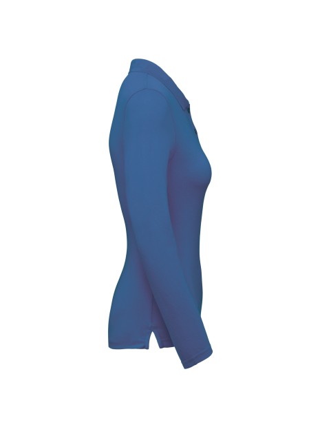 WK. DESIGNED TO WORK Polo manches longues femme /api/colors/68572561-1214-42b1-b94c-44fb780d37b4 personnalisable
