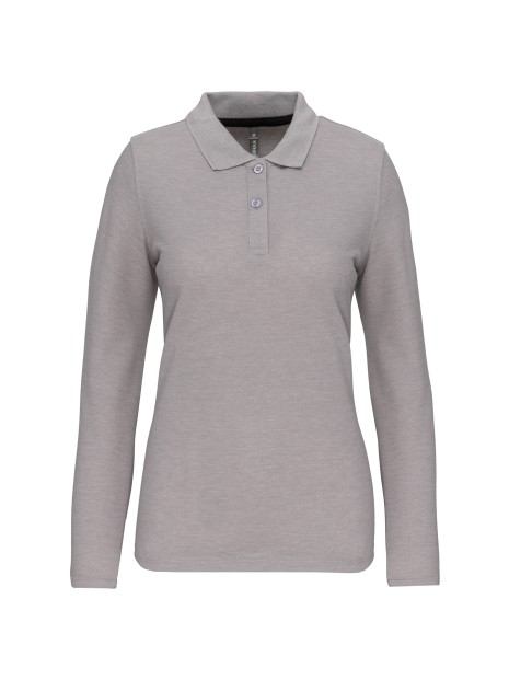 WK. DESIGNED TO WORK Polo manches longues femme /api/colors/a37ac46b-201c-43db-9085-8f3a99c04b1c personnalisable