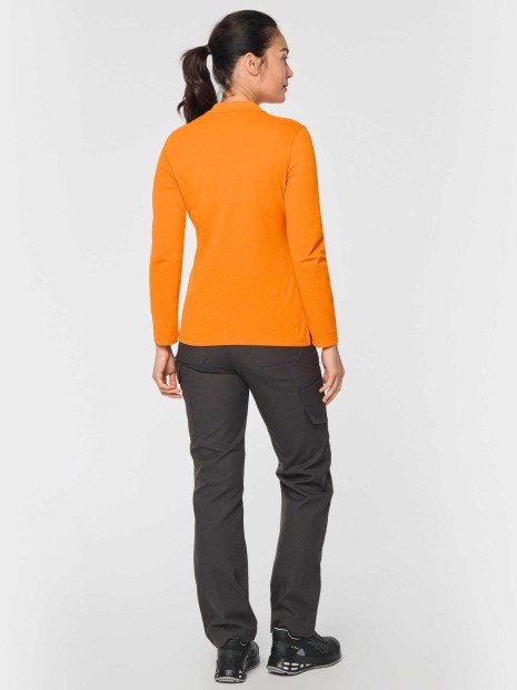 Polos à personnaliser WK. DESIGNED TO WORK Polo manches longues femme 