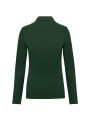 WK. DESIGNED TO WORK Polo manches longues femme /api/colors/04ff5422-733a-4283-80b4-be8cd0eba314 personnalisable