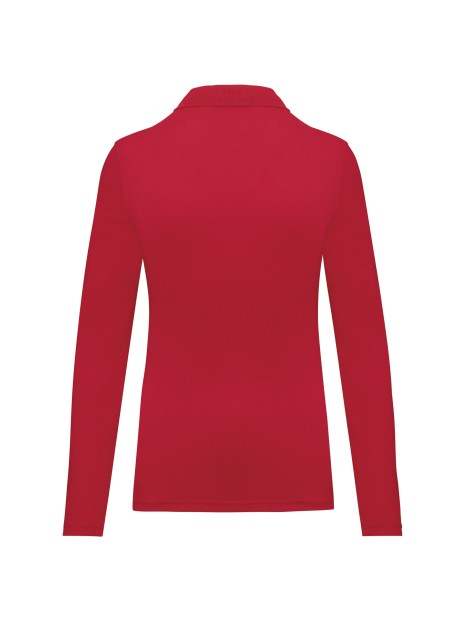 WK. DESIGNED TO WORK Polo manches longues femme /api/colors/c953313a-9c9d-493b-934e-ddcf8fada2ae personnalisable