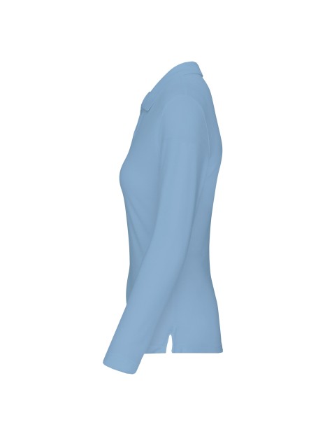 WK. DESIGNED TO WORK Polo manches longues femme /api/colors/549fa598-8d61-4fa2-82ad-90f4d2ec39ab personnalisable