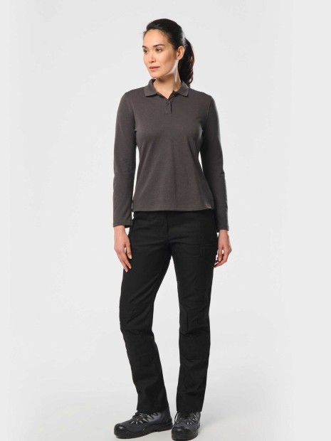 Polos à personnaliser WK. DESIGNED TO WORK Polo manches longues femme 