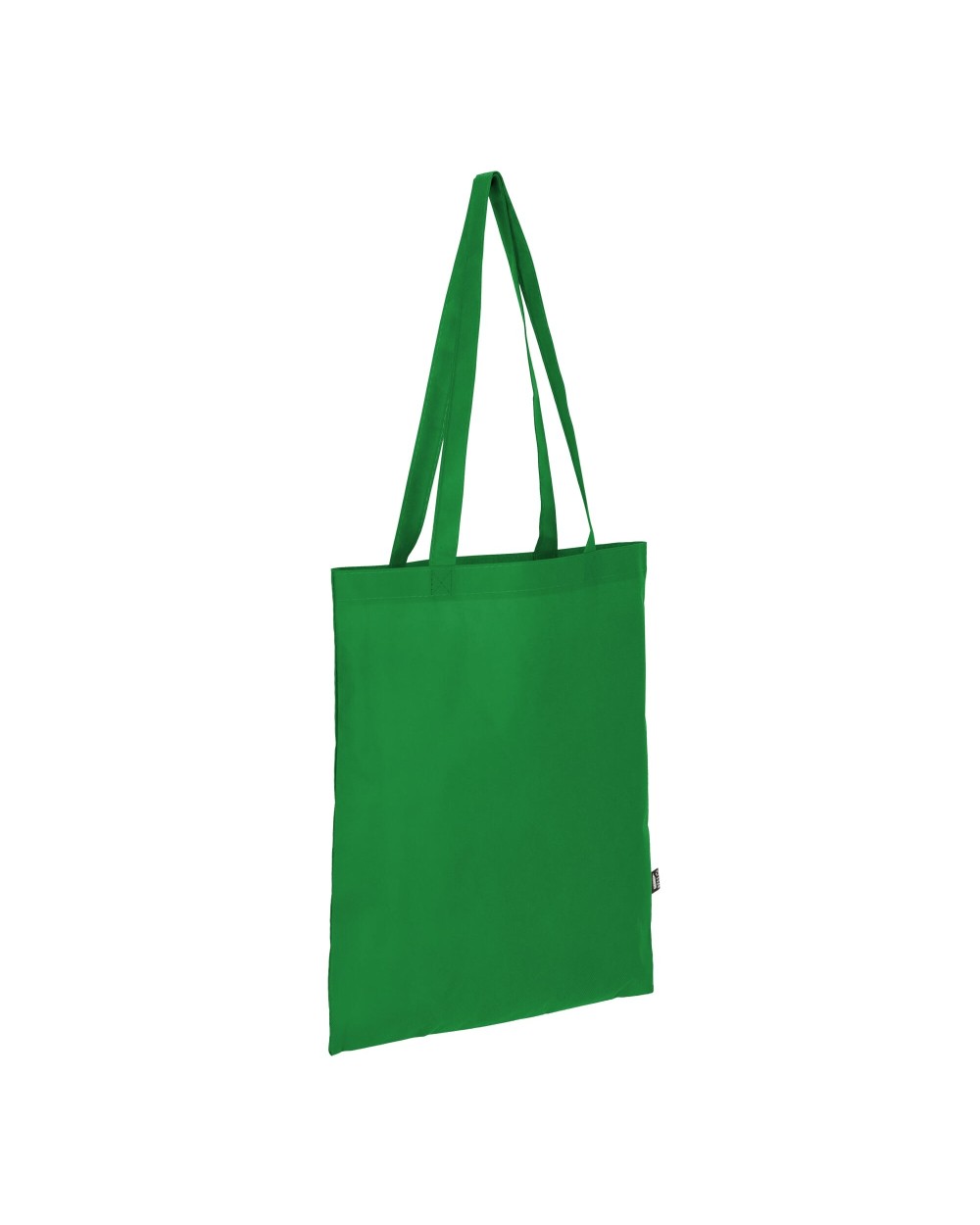 Tassen & Zakken 4DO R-PET Draagtas non-woven lange handvatten 38 x 42cm 75g/m² voor bedrukking &amp; borduring