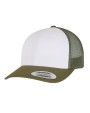 FLEXFIT Kappe Retro Trucker mit farbiger Vorderseite Kappen personalisierbar