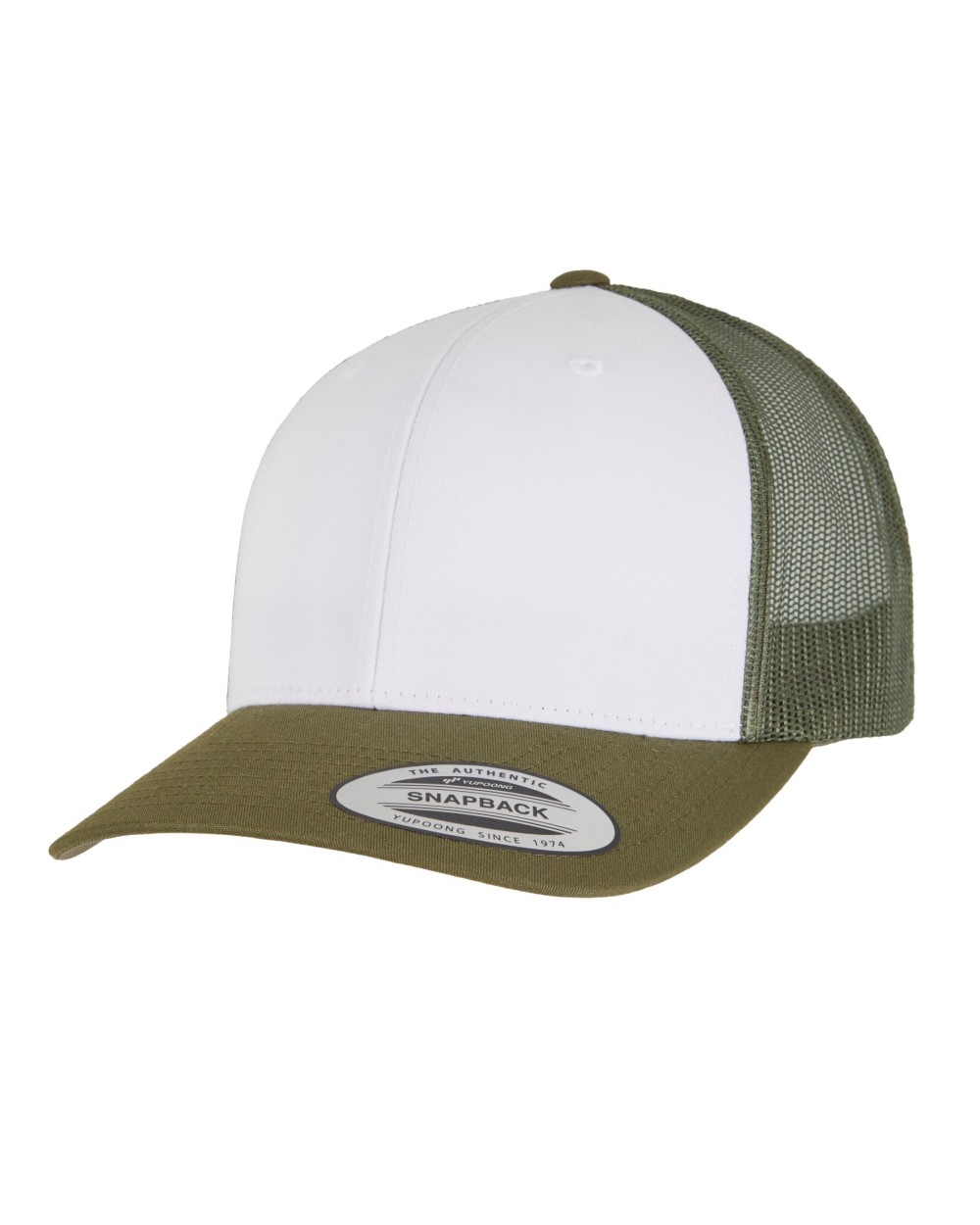 FLEXFIT Kappe Retro Trucker mit farbiger Vorderseite Kappen personalisierbar