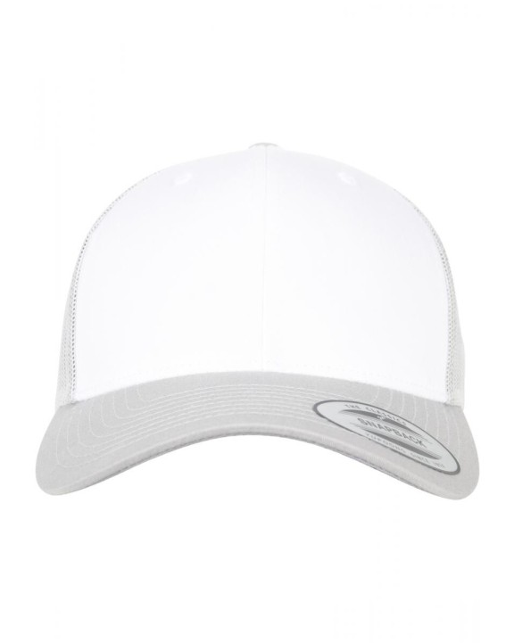 FLEXFIT Kappe Retro Trucker mit farbiger Vorderseite Kappen personalisierbar