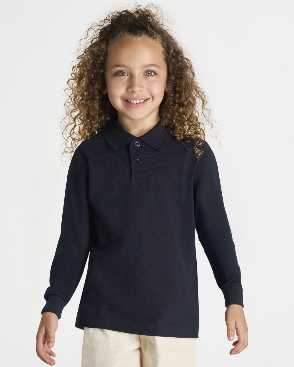 Polo's JHK KID LS UNISEX POLO voor bedrukking &amp; borduring