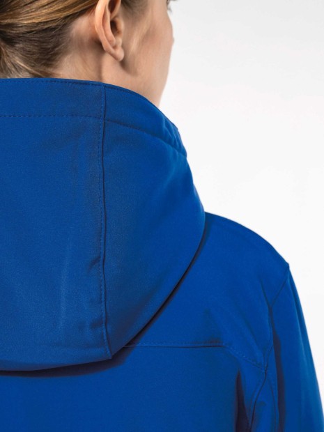 Softshells à personnaliser KARIBAN Parka softshell doublée capuche femme 