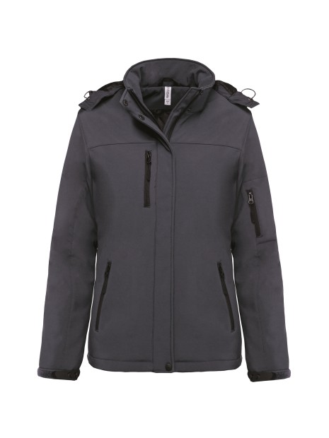 KARIBAN Parka softshell doublée capuche femme /api/colors/20c94c25-18de-40b8-aaba-78338c33ca22 personnalisable