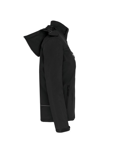 KARIBAN Parka softshell doublée capuche femme /api/colors/b9fdad4a-5e94-45cb-8c03-c08b349b28c3 personnalisable