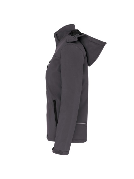 KARIBAN Parka softshell doublée capuche femme /api/colors/20c94c25-18de-40b8-aaba-78338c33ca22 personnalisable