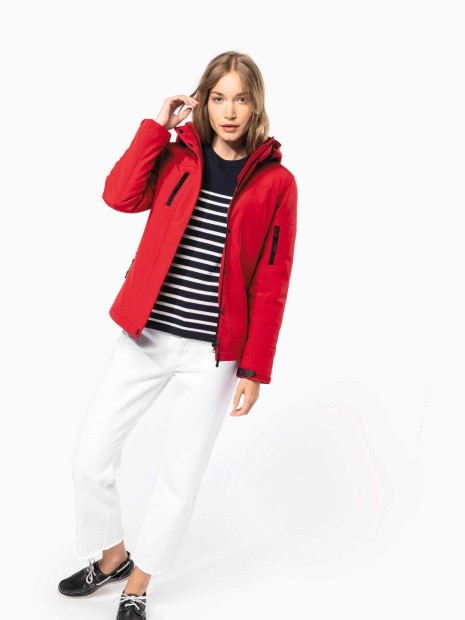 Softshells à personnaliser KARIBAN Parka softshell doublée capuche femme 