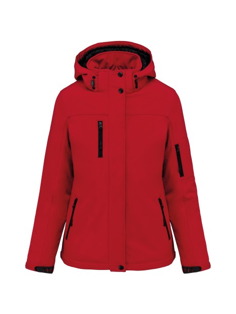 KARIBAN Parka softshell doublée capuche femme /api/colors/c953313a-9c9d-493b-934e-ddcf8fada2ae personnalisable