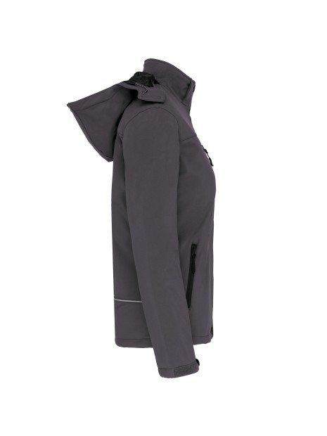 KARIBAN Parka softshell doublée capuche femme /api/colors/20c94c25-18de-40b8-aaba-78338c33ca22 personnalisable