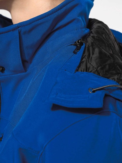 Softshells à personnaliser KARIBAN Parka softshell doublée capuche femme 