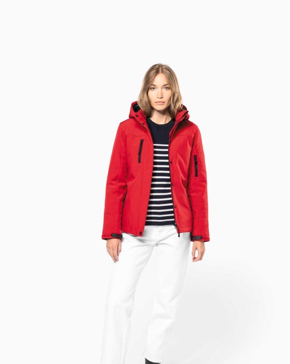 Softshells personnalisable KARIBAN Parka softshell doublée capuche femme