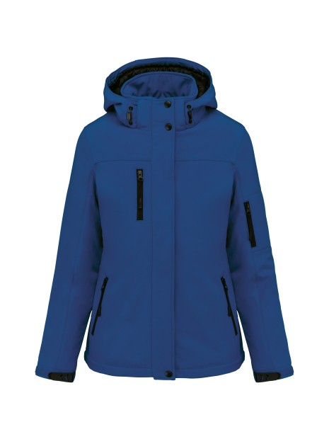 KARIBAN Parka softshell doublée capuche femme /api/colors/f9c8ca3a-29dc-4db7-9773-74a5d1c51787 personnalisable