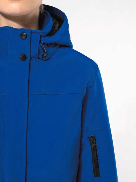 Softshells à personnaliser KARIBAN Parka softshell doublée capuche femme 